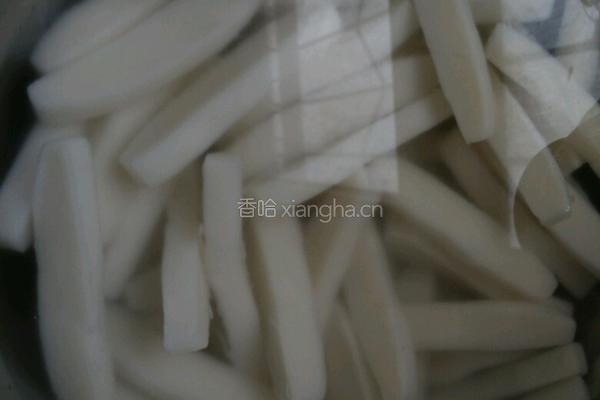 炖炒年糕的做法图解1