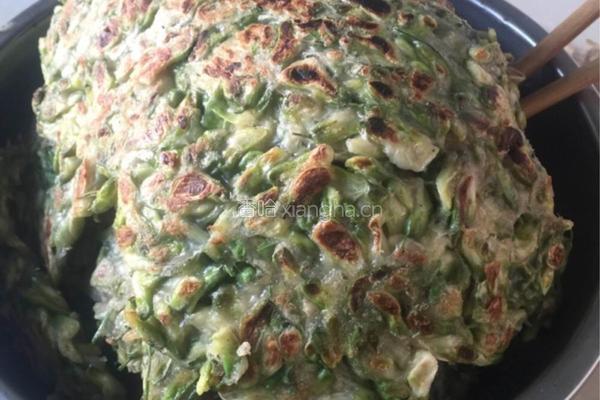 槐花饼的做法图解6