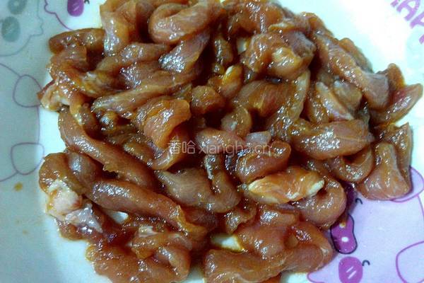 肉丝炒榨菜的做法图解3