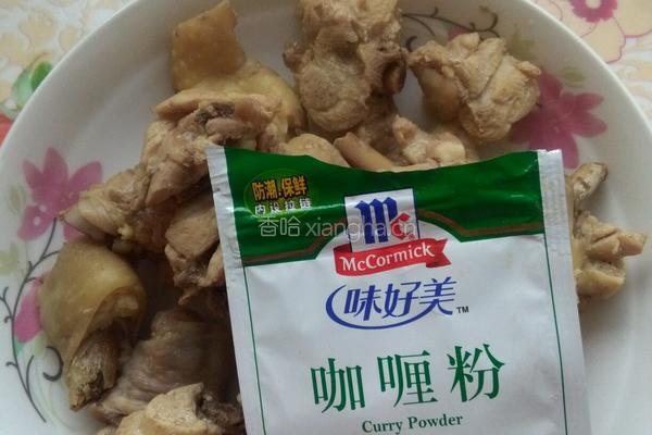咖喱鸡腿的做法图解3
