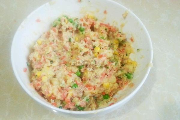田园时蔬土豆饼的做法图解10