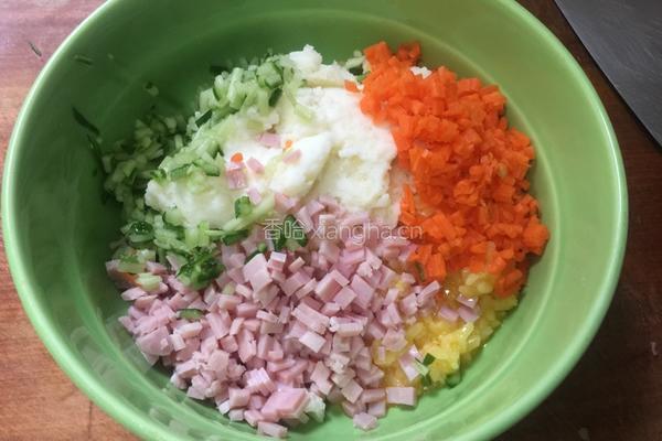 芝士饭团的做法图解4