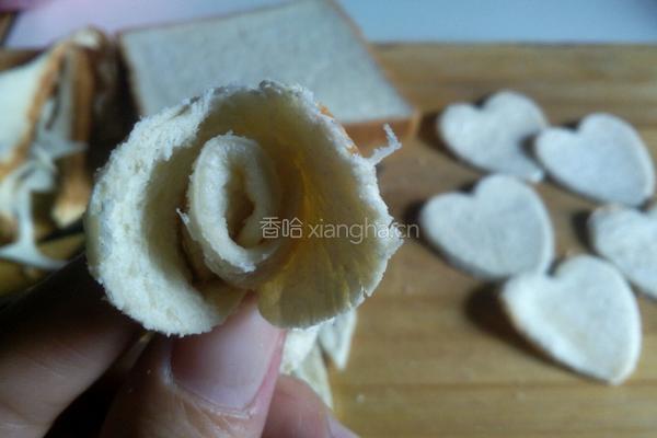 吐司玫瑰的做法图解6
