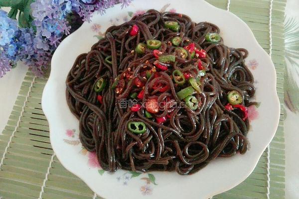 酸辣蕨根粉的做法图解6