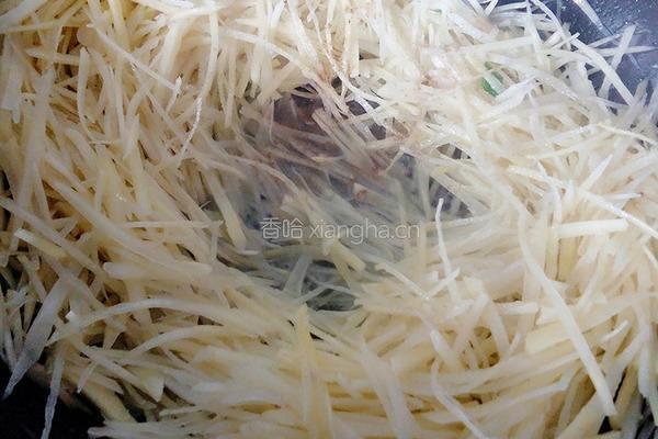 爆炒土豆丝的做法图解6