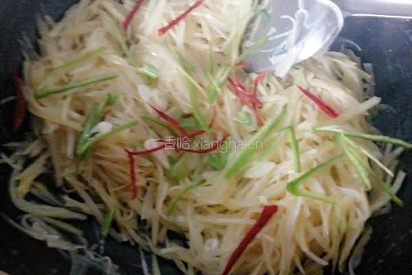 爆炒土豆丝的做法图解7