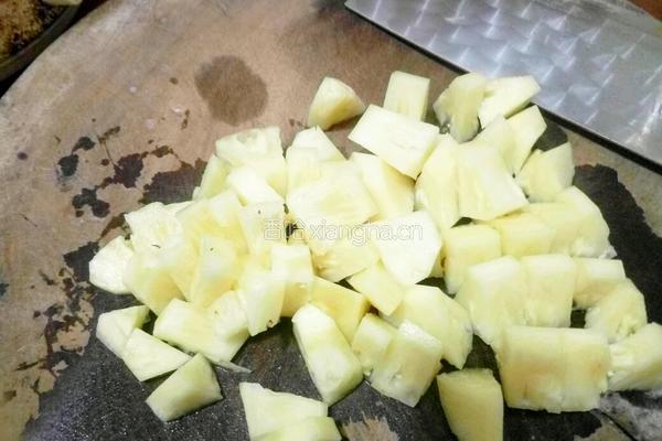 菠萝焖粿肉的做法图解6