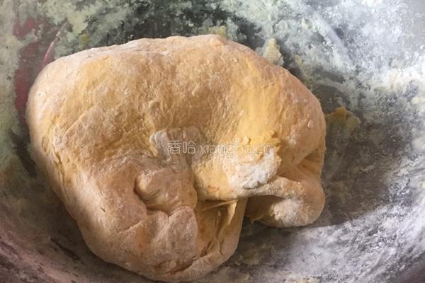 南瓜馒头的做法图解2