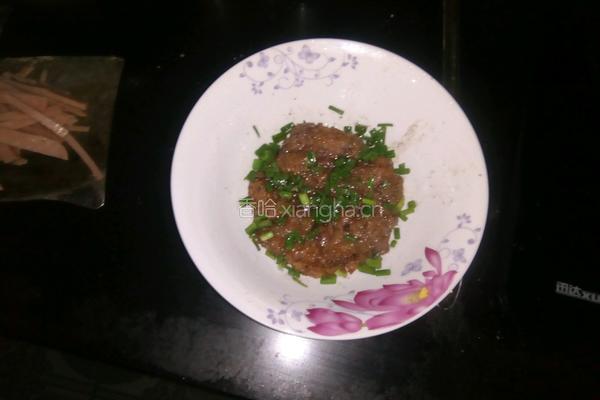 香酥煎肉饼的做法图解3