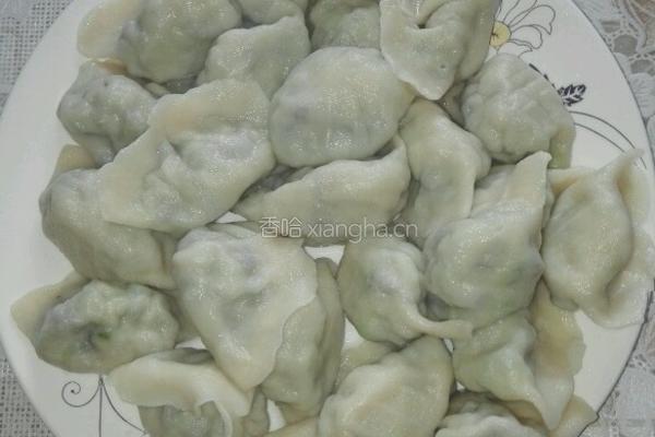 猪肉槐花馅饺子的做法图解24