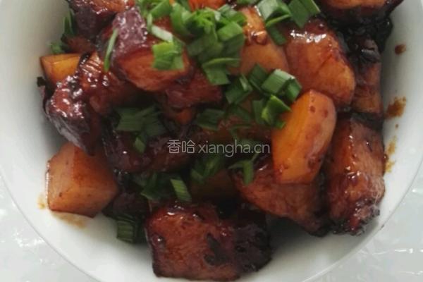 土豆红烧肉的做法图解10