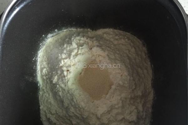 蜜豆土司的做法图解1