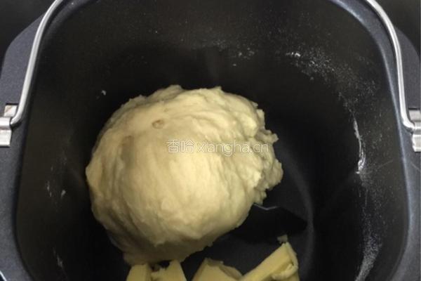 蜜豆土司的做法图解2
