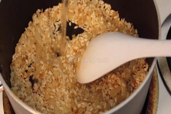 意大利苹果炖饭的做法图解7