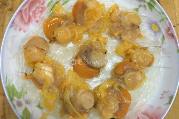 粉丝蒸扇贝的做法图解5