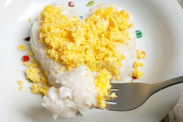 爱心山药泥的做法图解6