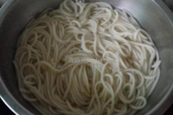 肉末汤面的做法图解4