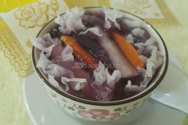冰糖木耳三薯汤的做法图解7