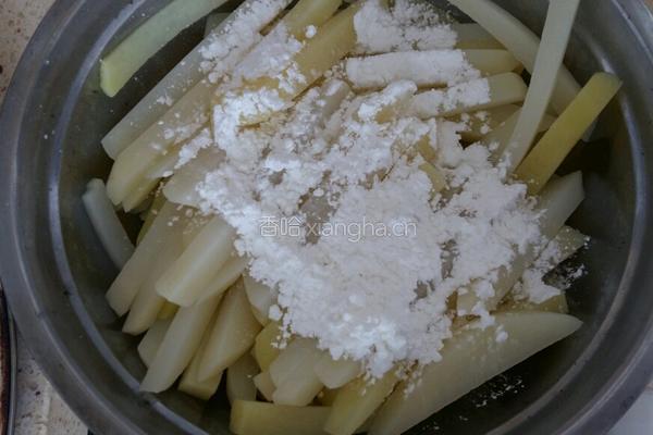 炸土豆条（薯条）的做法图解3