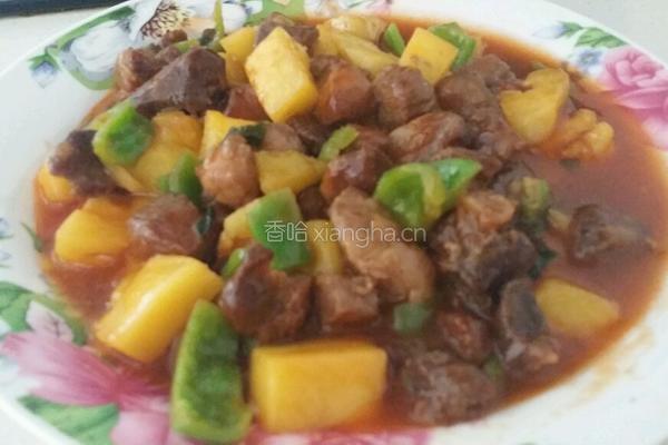 菠萝肉的做法图解4