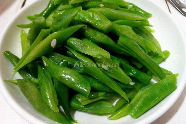 四季豆炒肉的做法图解4