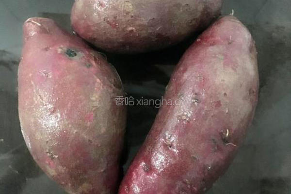 紫薯淋酸奶的做法图解1