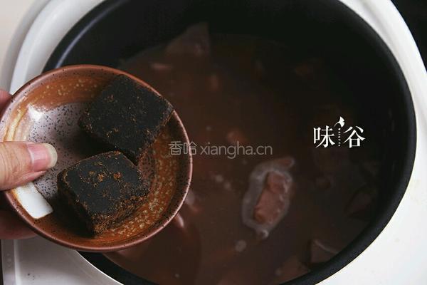 红豆芋头糖水的做法图解5