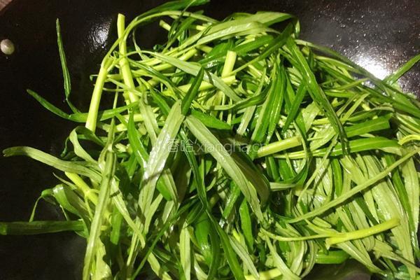素炒空心菜的做法图解4