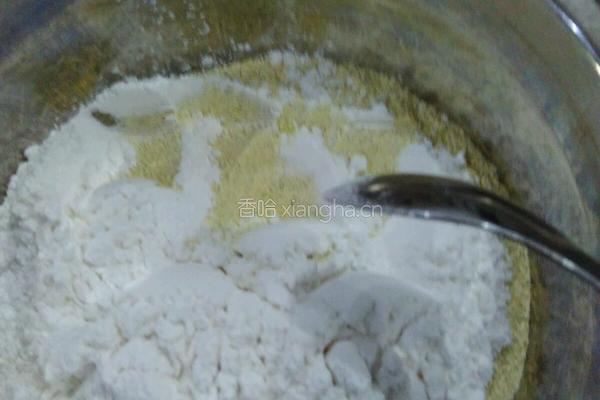 豆沙绿豆糕的做法图解1