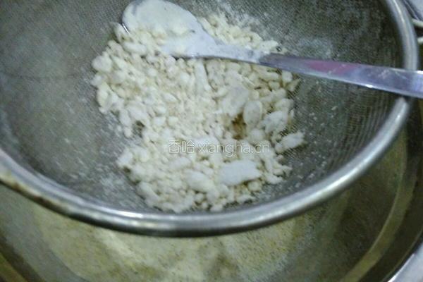 豆沙绿豆糕的做法图解4