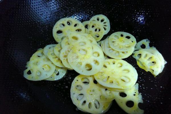 茄汁藕片的做法图解4