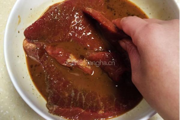 黑椒杏鲍菇嫩牛肉的做法图解4
