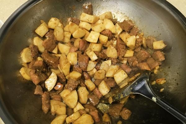黑椒杏鲍菇嫩牛肉的做法图解10