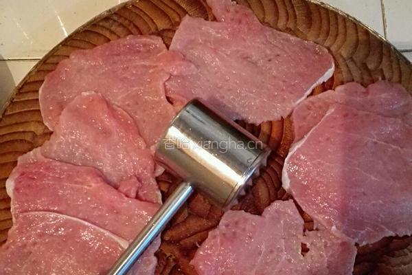 粉蒸里脊肉的做法图解1