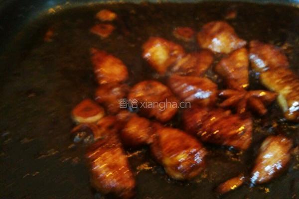 红烧肉炖山药的做法图解5