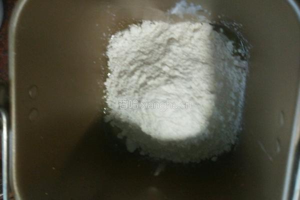红豆土司面包的做法图解1