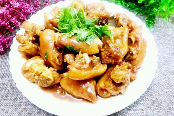 红烧猪蹄的做法图解7