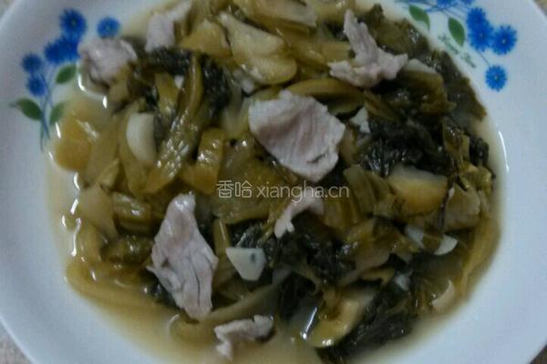 猪肉炒酸菜