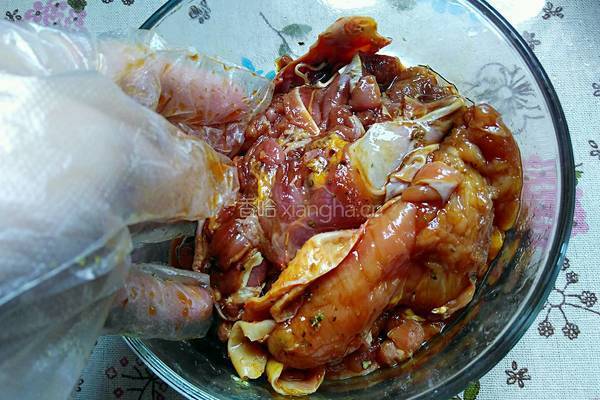 柠香烤鸡排的做法图解5