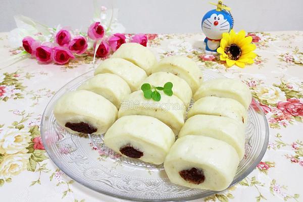 豆沙小馒头的做法图解15