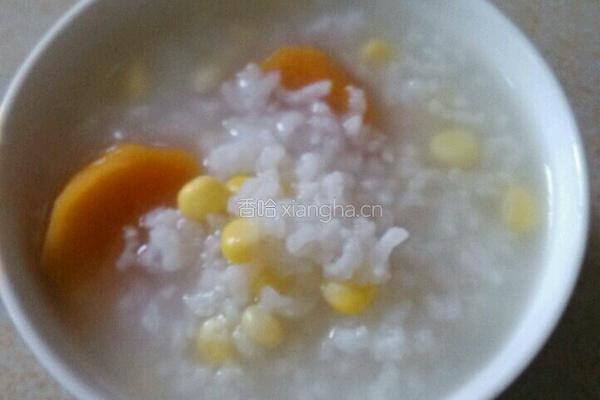 红薯玉米稀饭的做法图解4