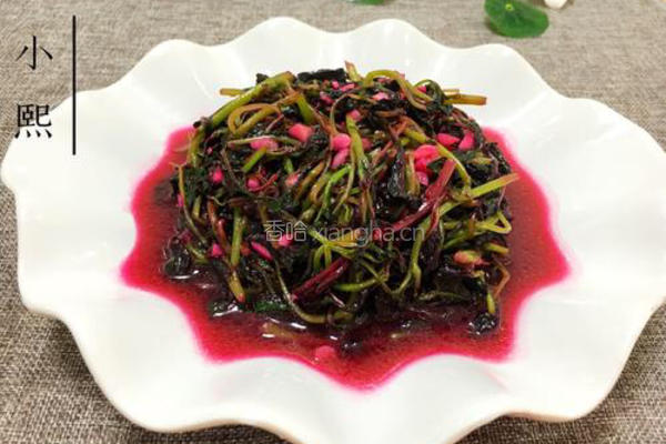 蒜香苋菜的做法图解7