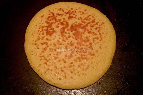牛奶鸡蛋玉米饼的做法图解9