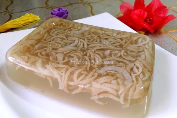 水晶皮冻的做法图解10