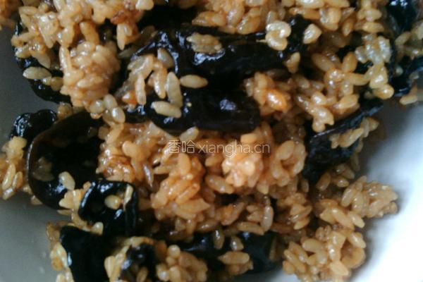 辣椒木耳酱油炒饭的做法图解4
