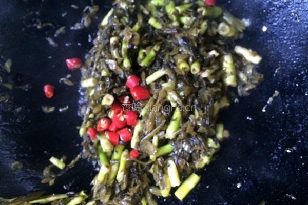 酸菜炒水竹笋的做法图解8