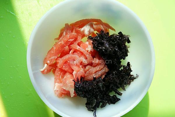 紫菜瘦肉粥的做法图解3