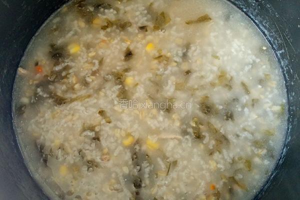 紫菜瘦肉粥的做法图解5