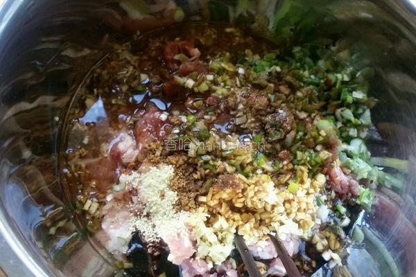 翡翠白菜水饺的做法图解2