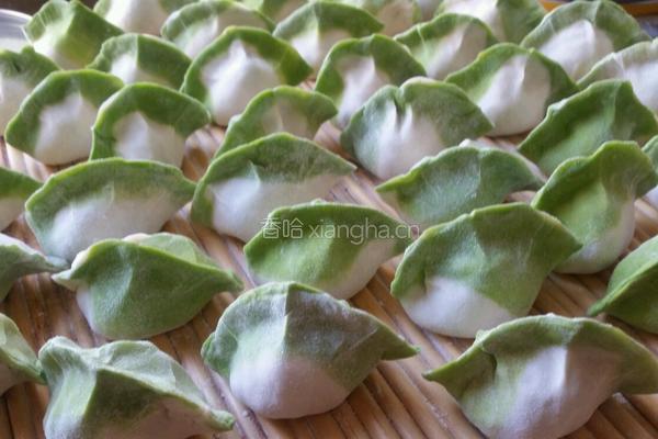 翡翠白菜水饺的做法图解13